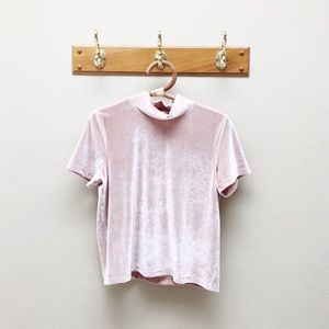 Madewell Crushed Velvet Top